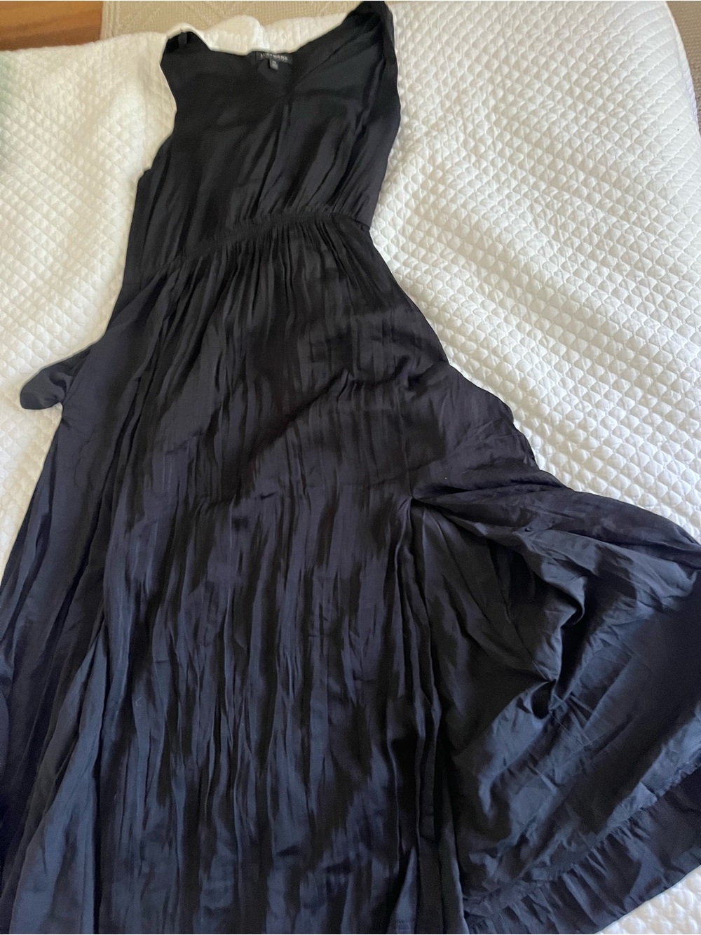 Banana Republic Black Sleeveless Maxi Dress